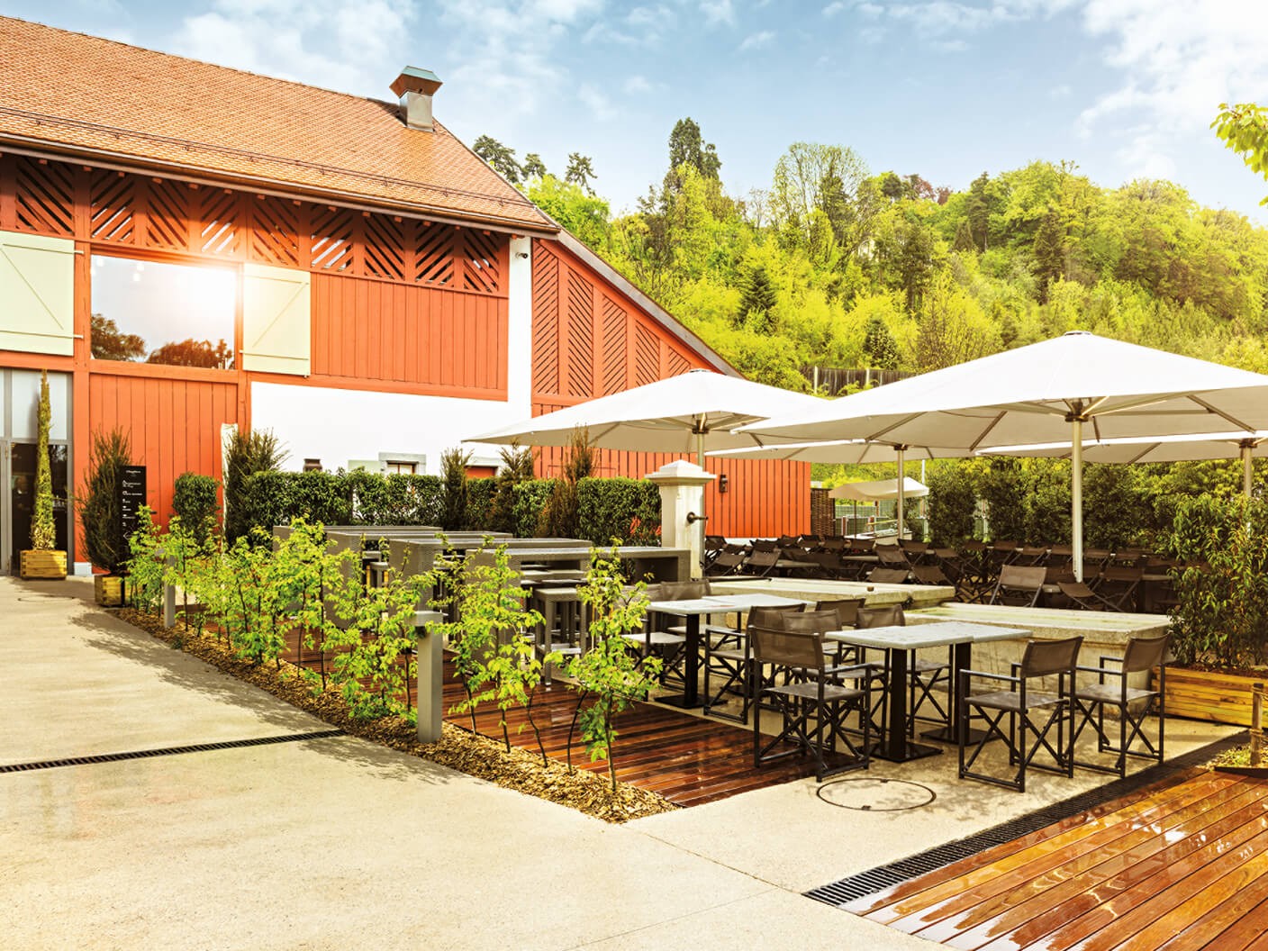 Sonnenschirme von Typ Palazzo Royal