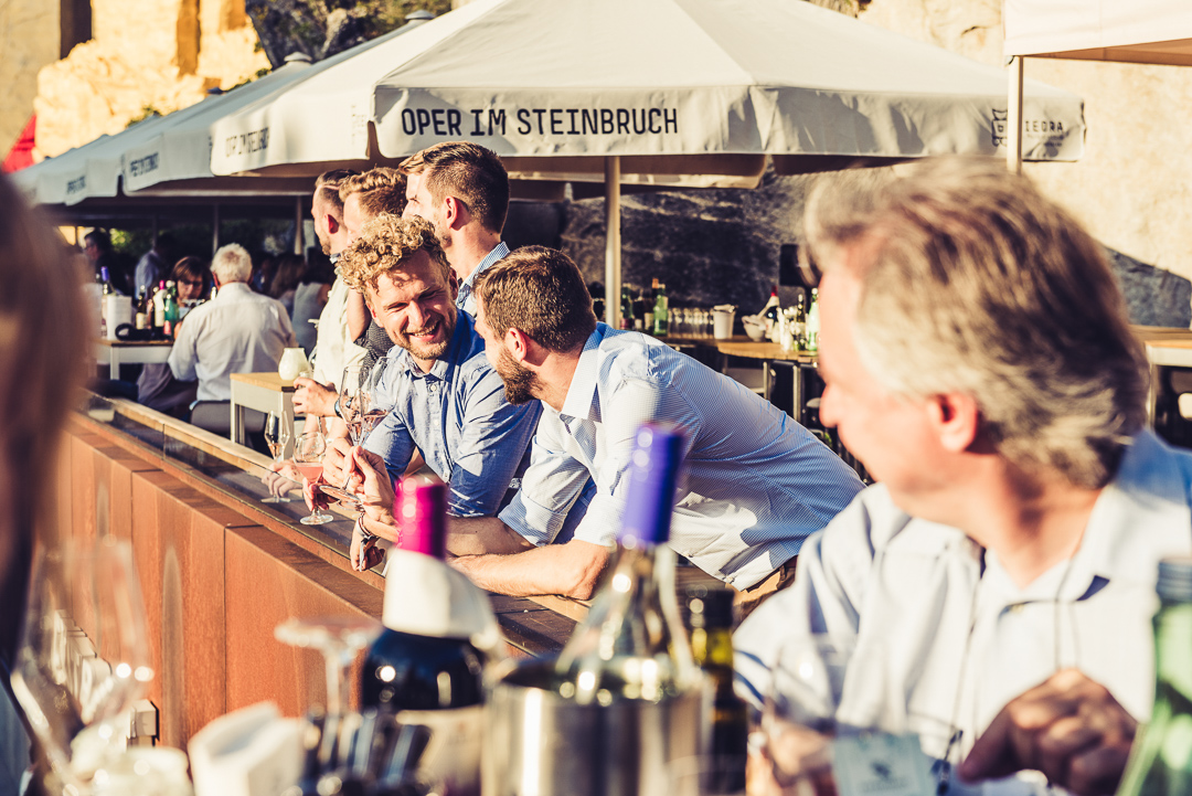 Sonnenschirme bei Projekt Oper im Steinbruch