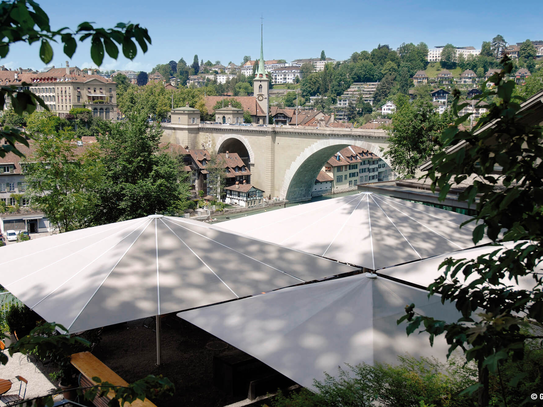 Sonnenschirme von Typ Palazzo Royal