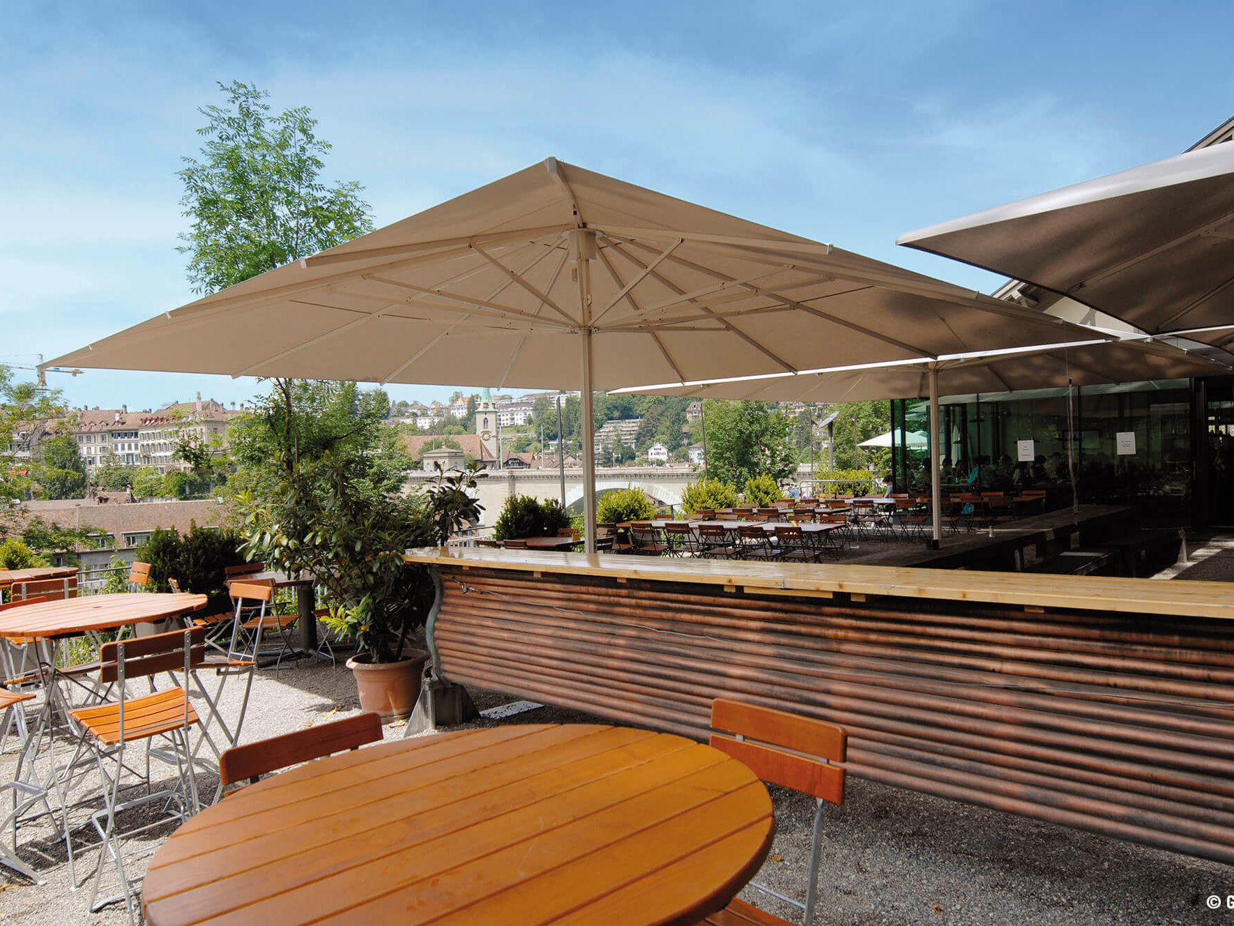 Sonnenschirme von Typ Palazzo Royal